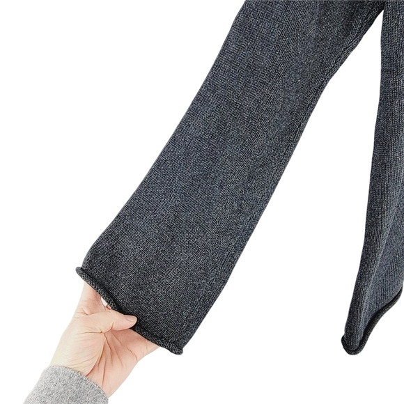 Pria Gray oversized V neck sweater size M - Picture 7 of 9